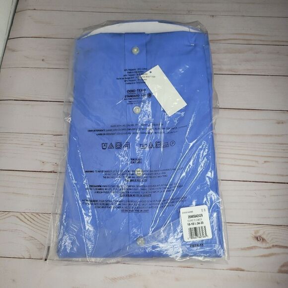 Arrow Cornflower Blue Men's Dress Shirt - Picture 2 of 2